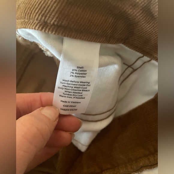 Talbots Corduroy Jegging - Picture 7 of 8